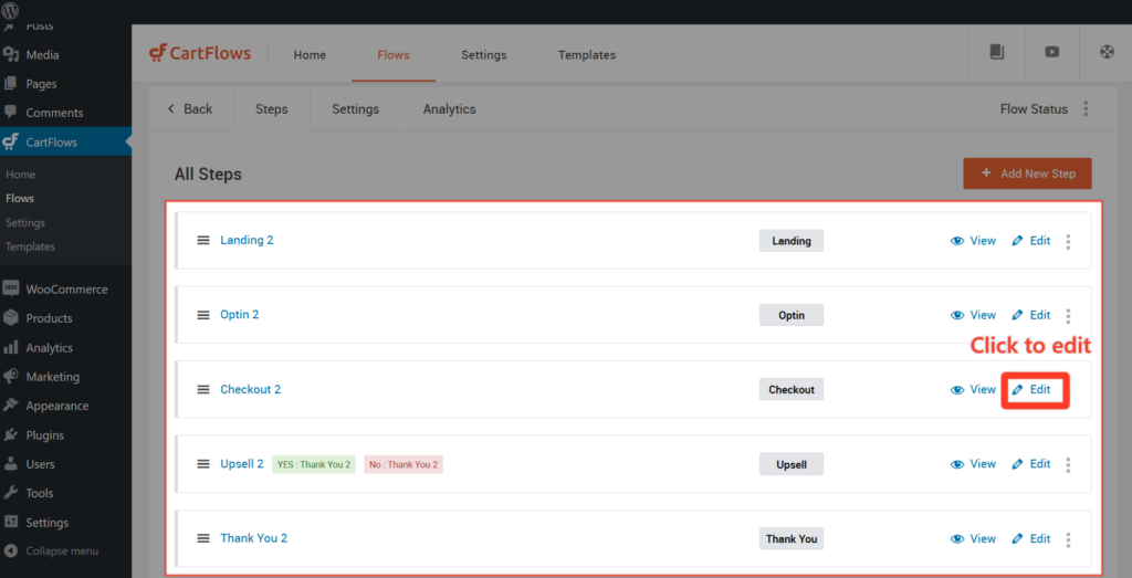 CartFlows Order Bump Conditional Redirect - 2