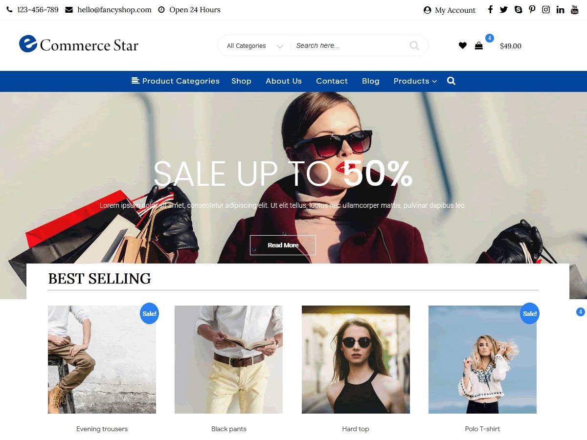 eCommerce Star By Ceylon Themes demo