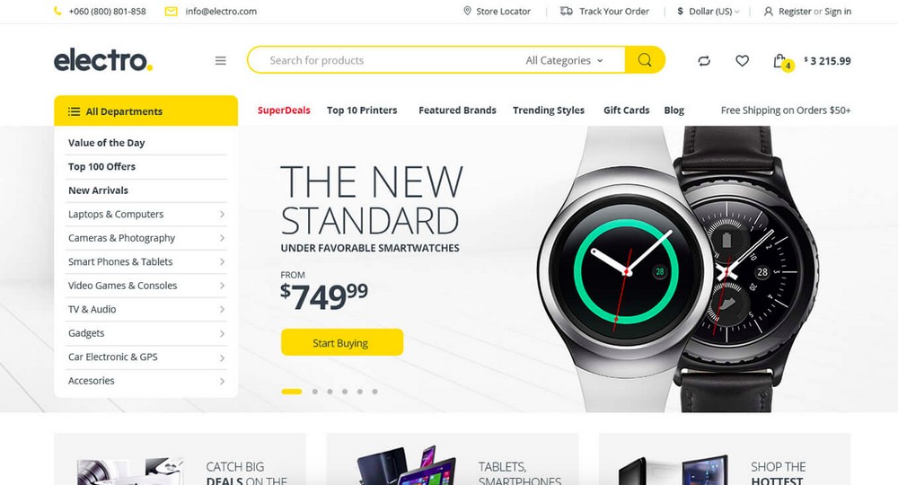 Electro WooCommerce Theme