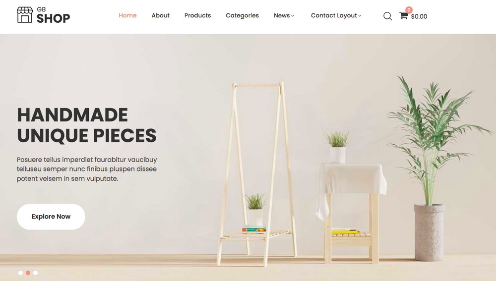 GB Shopping premium WooCommerce theme