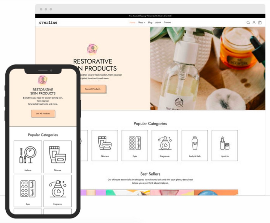 Overline premium WooCommerce theme