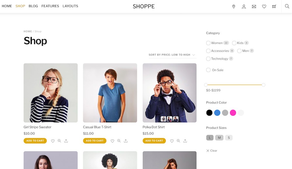 Shoppe premium WooCommerce theme