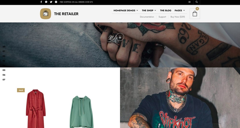 The Retailer Premium WooCommerce theme