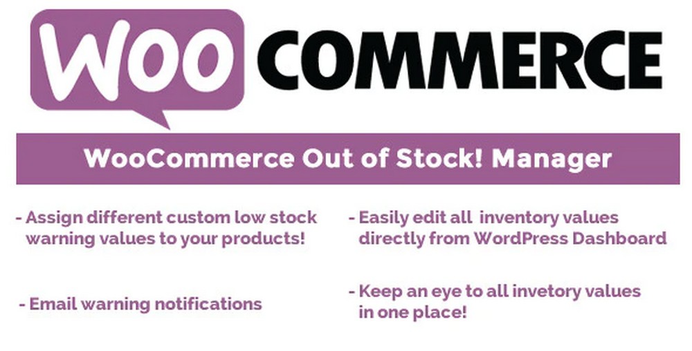 WooCommerce Out of Stock Manager